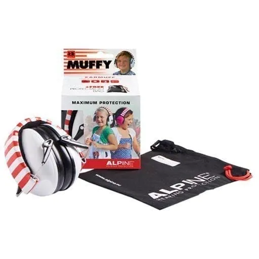 ALPINE MUFFY girls earmuffs white