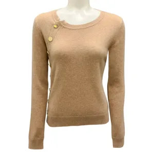 Altuzarra Biscotti Minamoto Button Embellished Cashmere Jumper