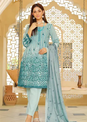 AMT43001-A Readymade Winter Dhanak Frock Style Suit