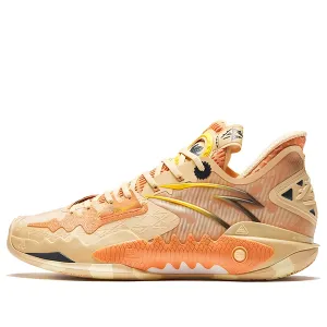 ANTA Shock Wave 5 'Sand Lizard' sneakers, orange