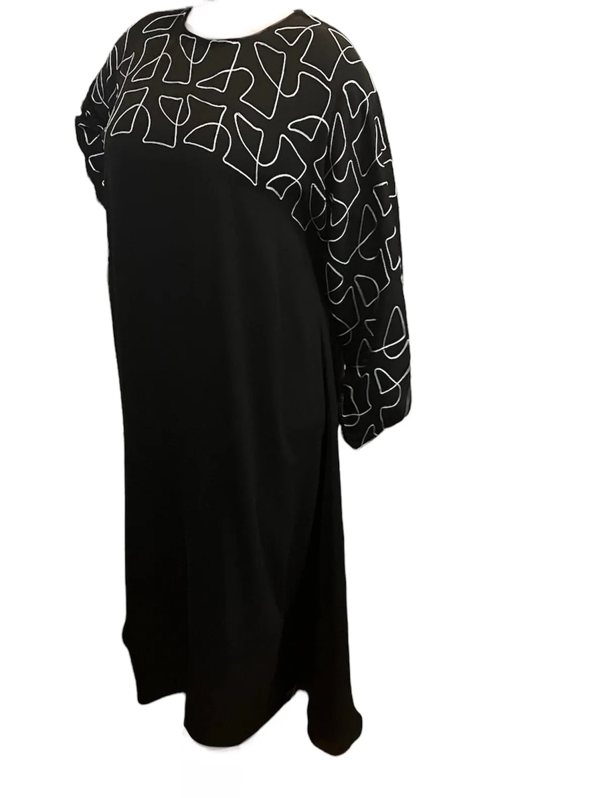 Black Kuwaiti Abayas Variants 17-32