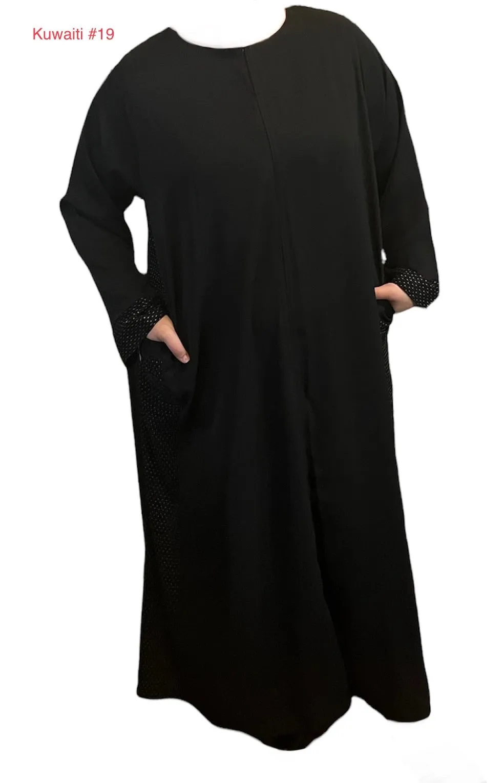 Black Kuwaiti Abayas Variants 17-32