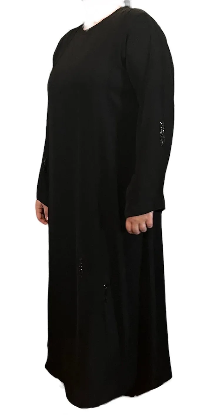 Black Kuwaiti Abayas Variants 17-32