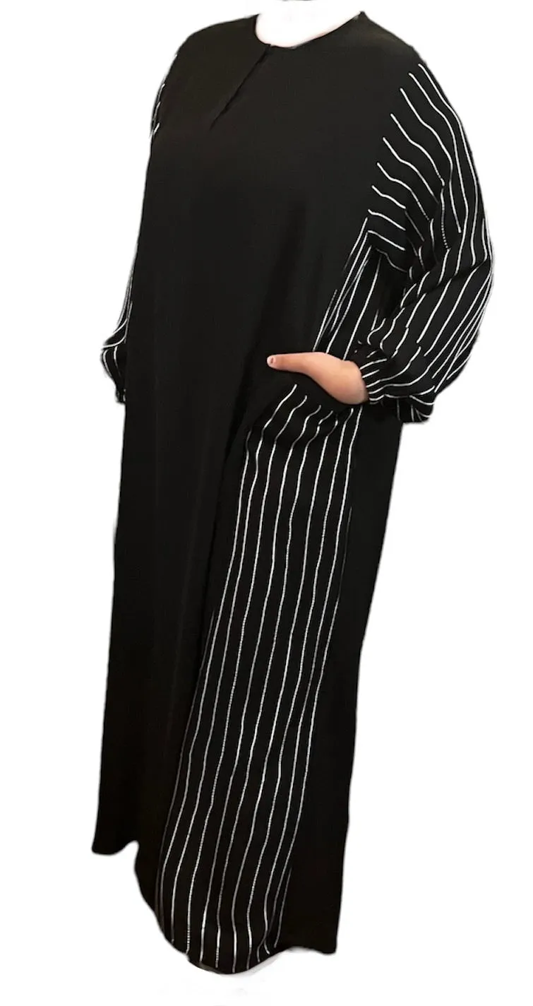 Black Kuwaiti Abayas Variants 17-32