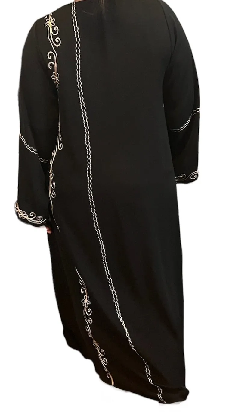 Black Kuwaiti Abayas Variants 17-32