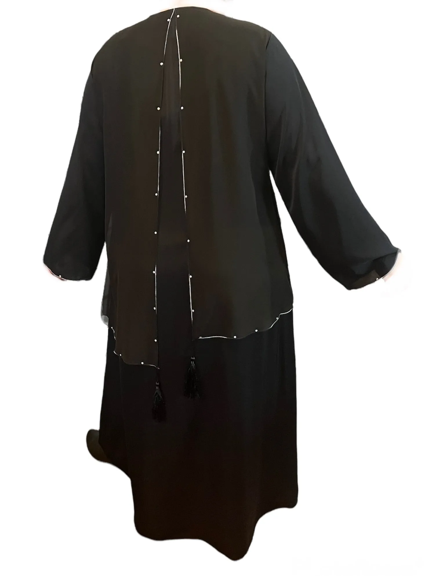 Black Kuwaiti Abayas Variants 17-32