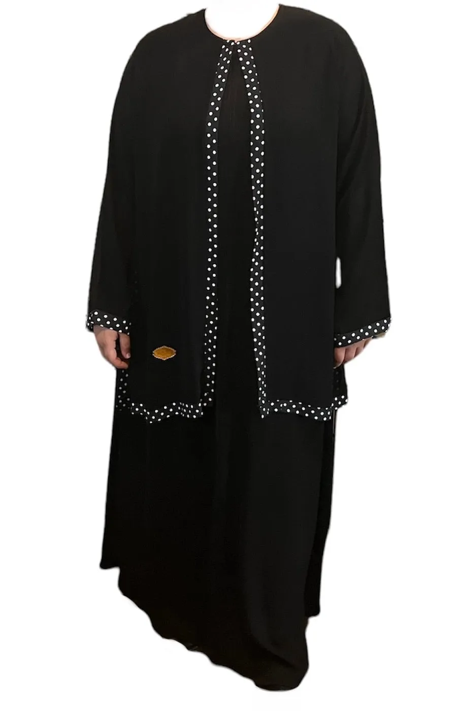 Black Kuwaiti Abayas Variants 17-32