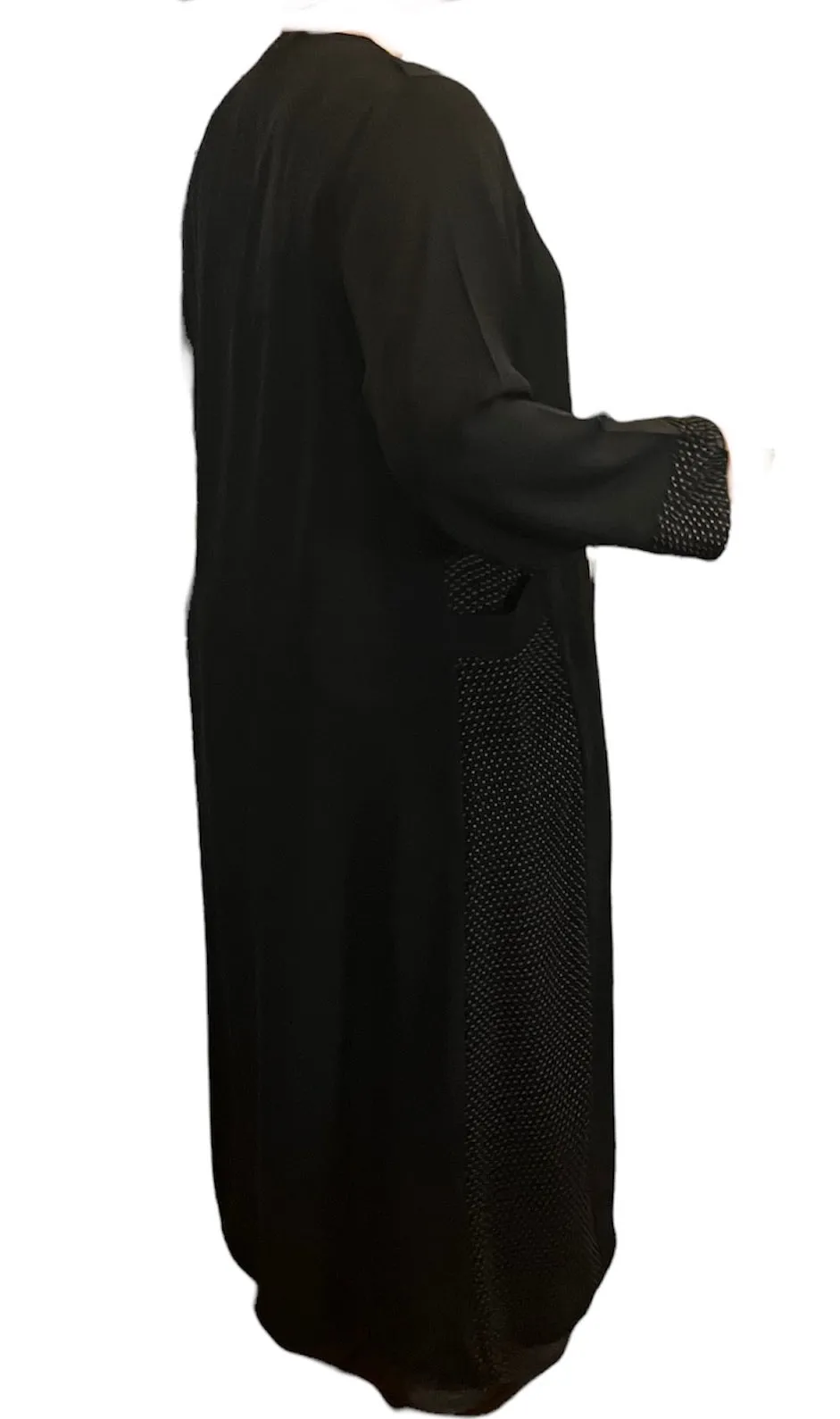 Black Kuwaiti Abayas Variants 17-32