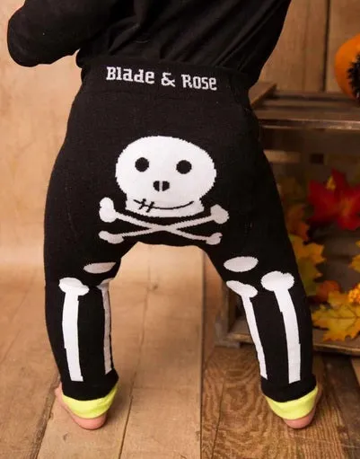 Blade and Rose Halloween Leggings, Skeleton