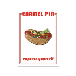 Chicago Hot Dog Enamel Pin