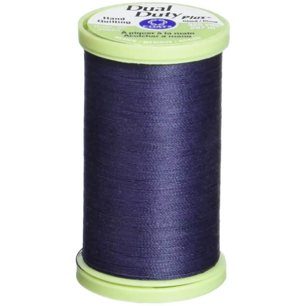 Coats Dual Duty Plus Hand Quilting Thread 325yd Navy