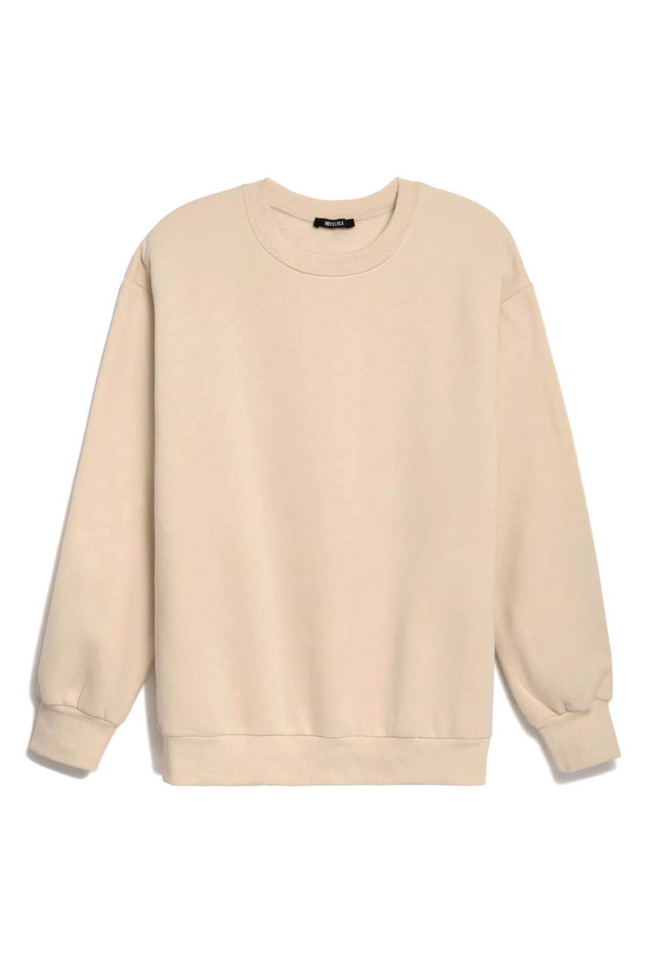 Cozy Feels Adult Crewneck Sweater - Cream