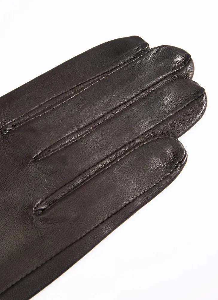 DENTS Joanna Unlined Leather Gloves - Womens - Mocha