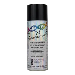 DNA PAINTS Helix Basecoat Spray Paint 350ml Aerosol Aussie Green