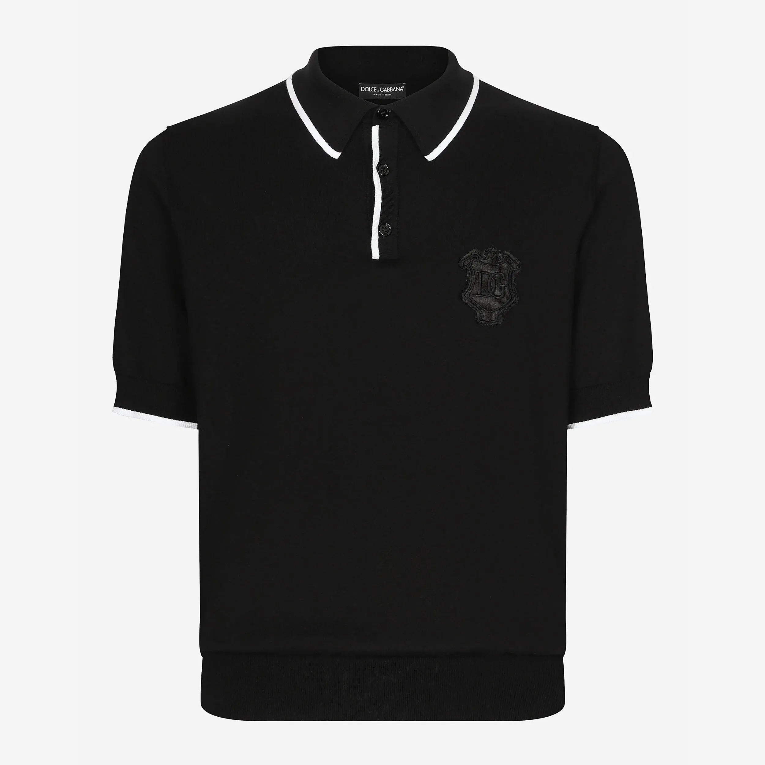 Dolce & Gabbana DG logo Embroidery Cotton Polo Shirt