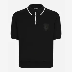 Dolce & Gabbana DG logo Embroidery Cotton Polo Shirt