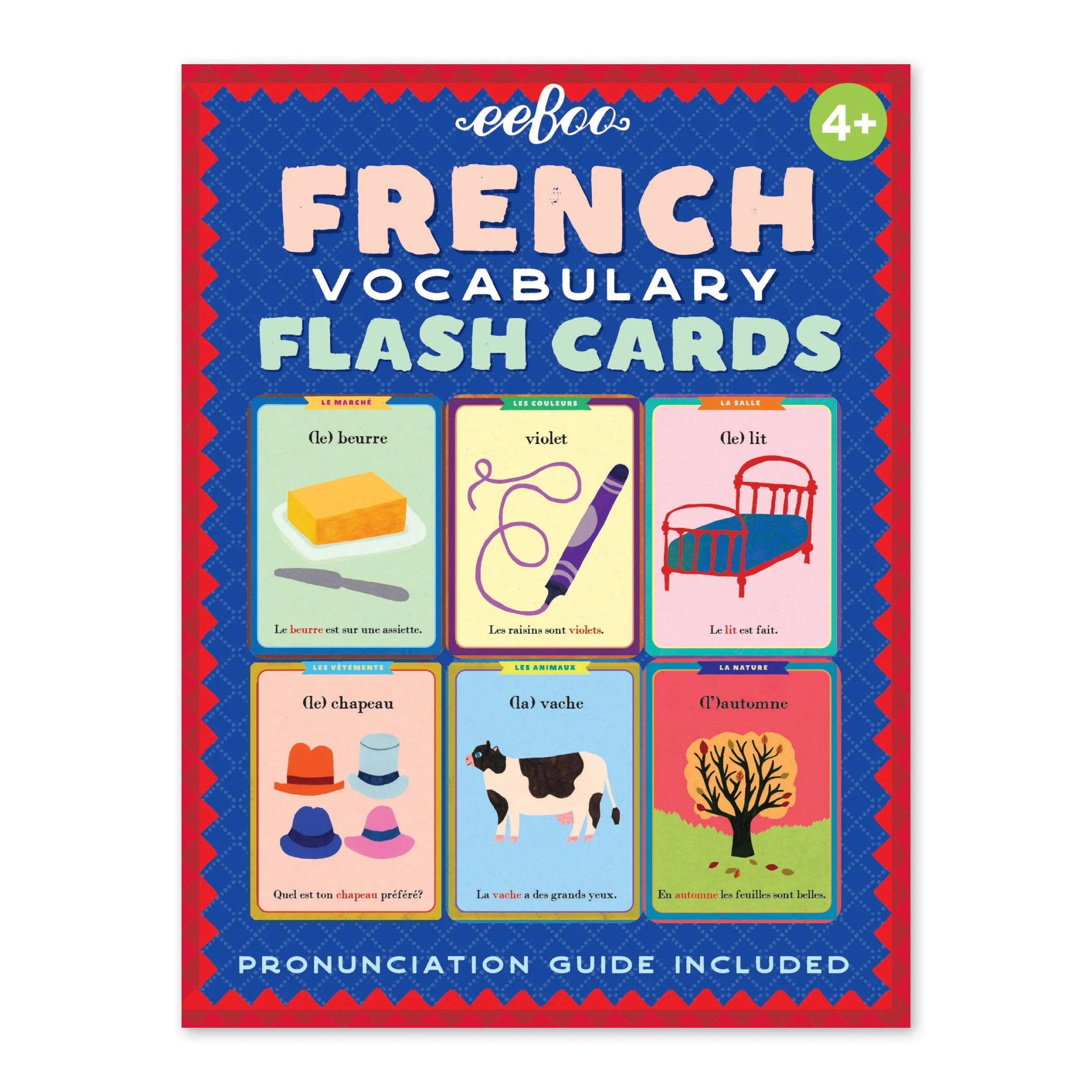 eeBoo French Flash Cards