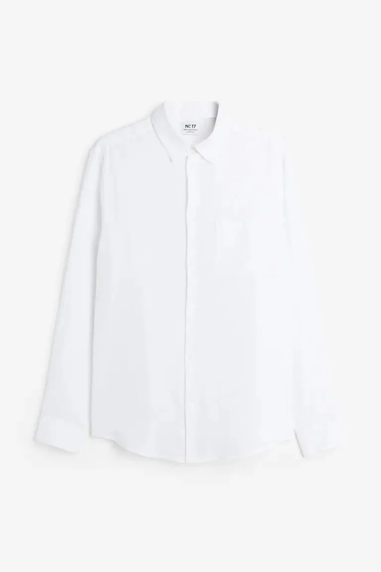 Essentials No 17: H&M Linen Shirt, White