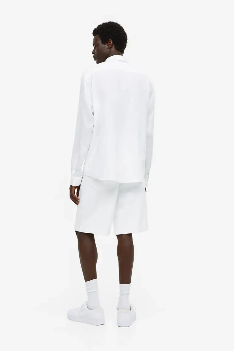 Essentials No 17: H&M Linen Shirt, White