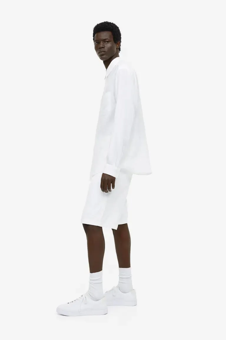 Essentials No 17: H&M Linen Shirt, White