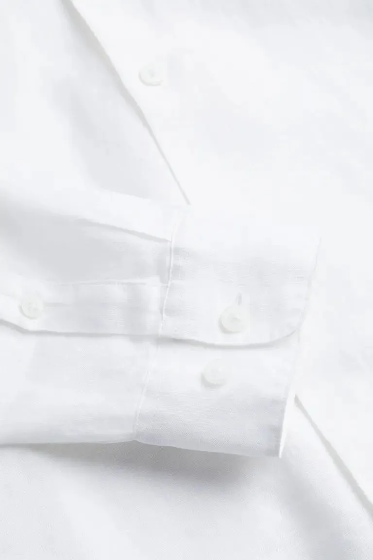 Essentials No 17: H&M Linen Shirt, White