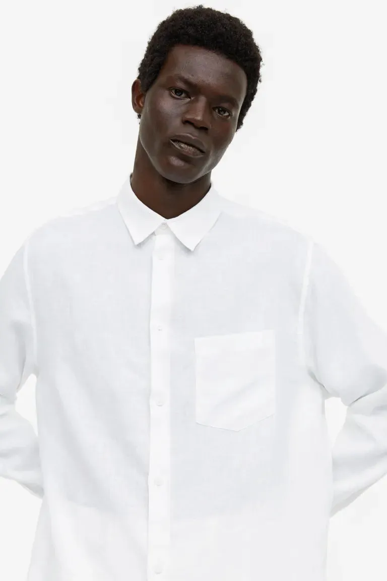 Essentials No 17: H&M Linen Shirt, White