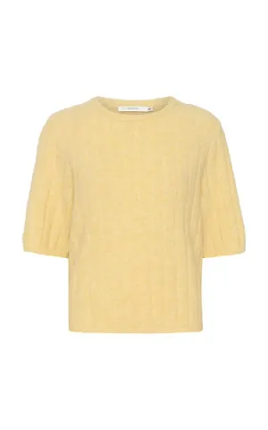 Gestuz Light Lemon Knit S/S