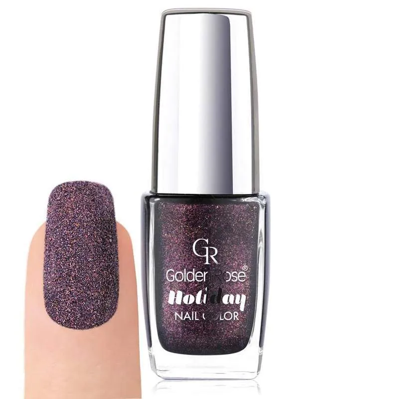 Golden Rose Holiday SAND Nail Lacquer