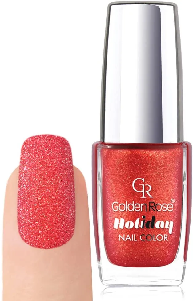 Golden Rose Holiday SAND Nail Lacquer