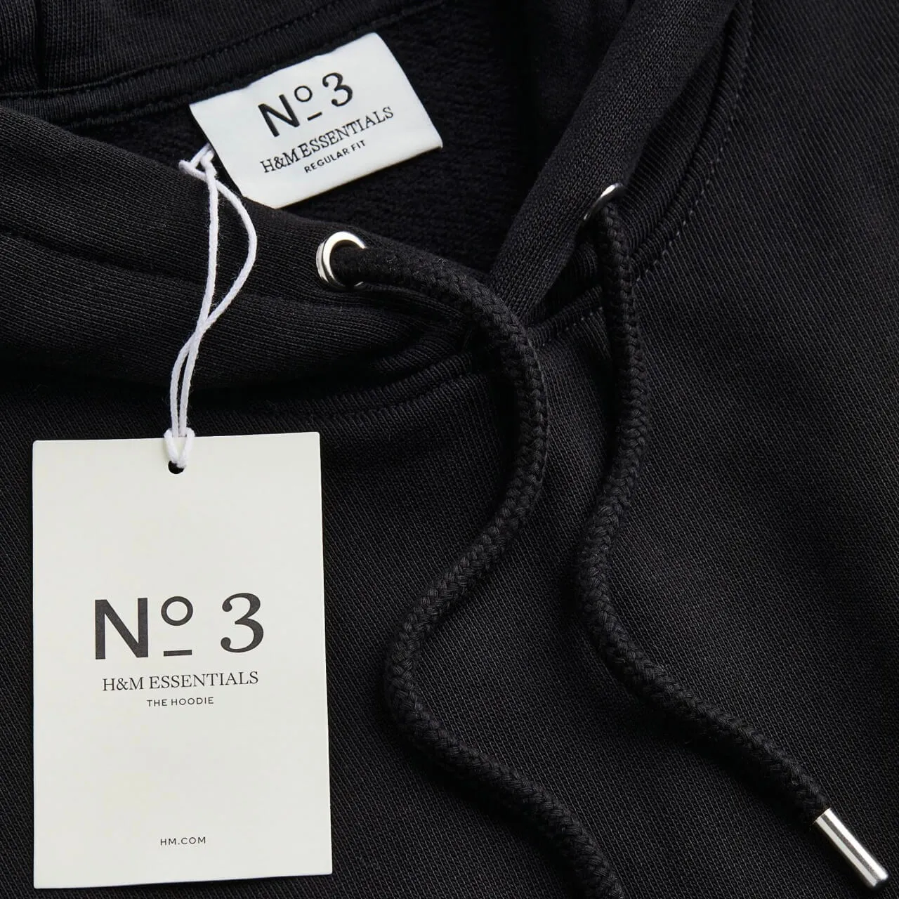 H&M Essentials No 3 sweatshirt, black