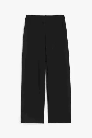 H&M Jersey trousers, black