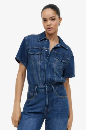 H&M lightweight jumpsuit, indigo