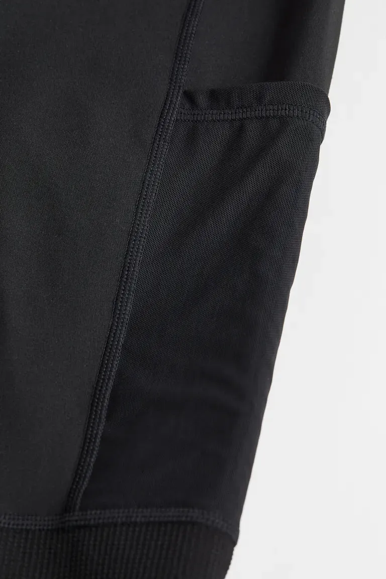 H&M outdoor leggings, black