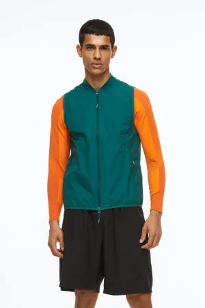 H&M running raincoat, forest green