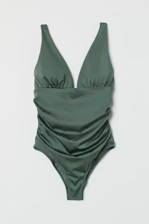 H&M Shaping swimsuit, khaki