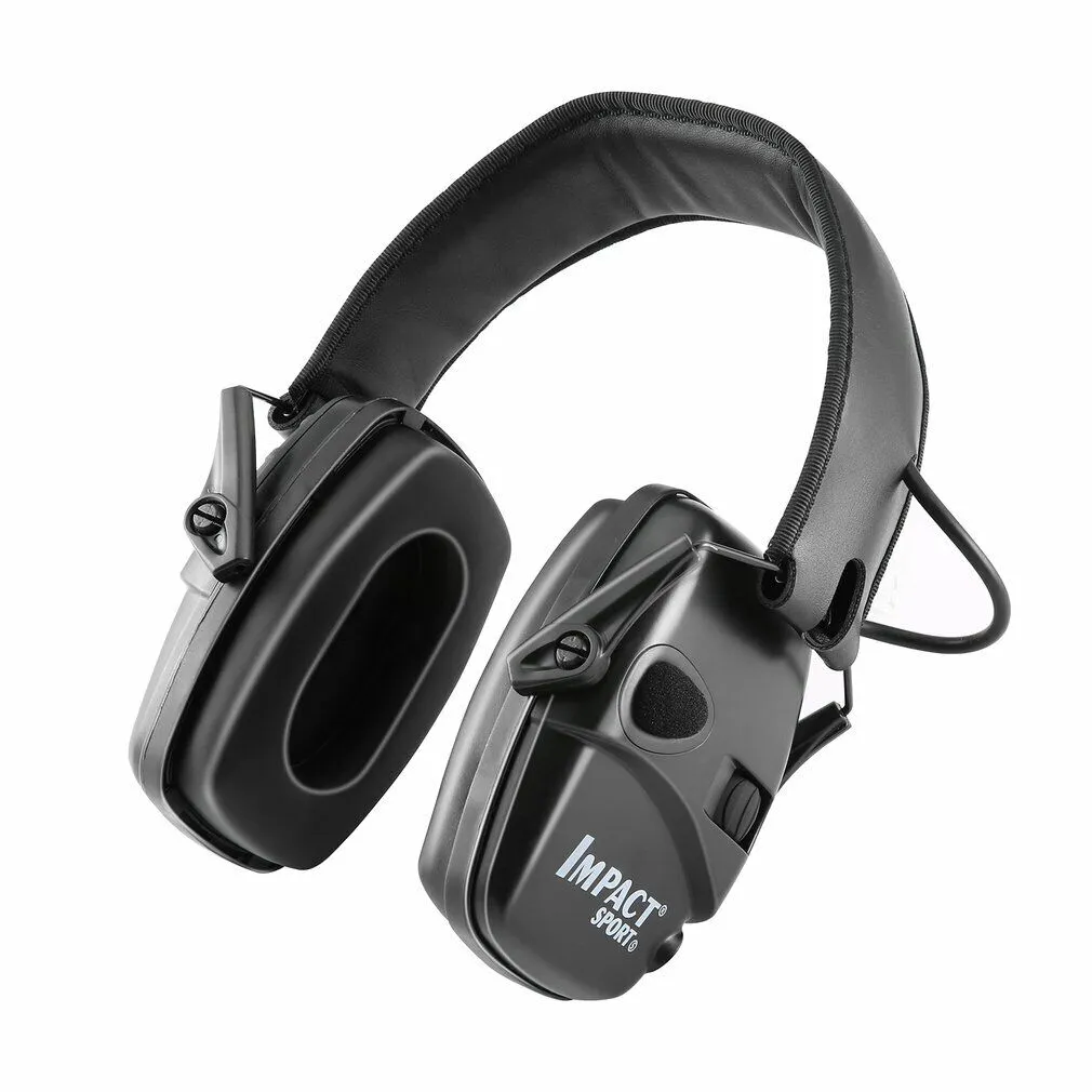 Howard Leight Impact Sport Ear Muff, 82DB Rating, Class 4 Black