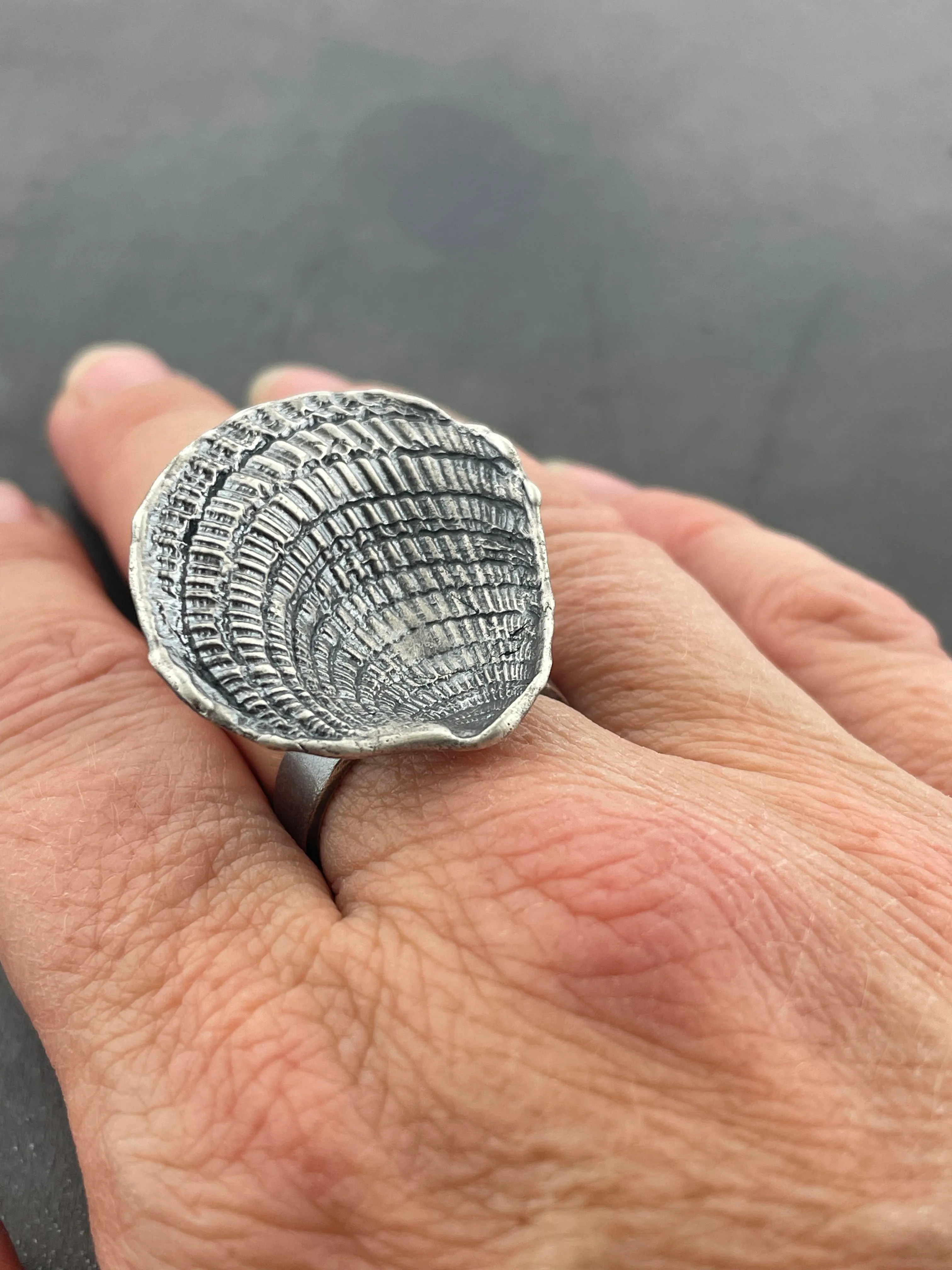 Impression Sculptural Ring