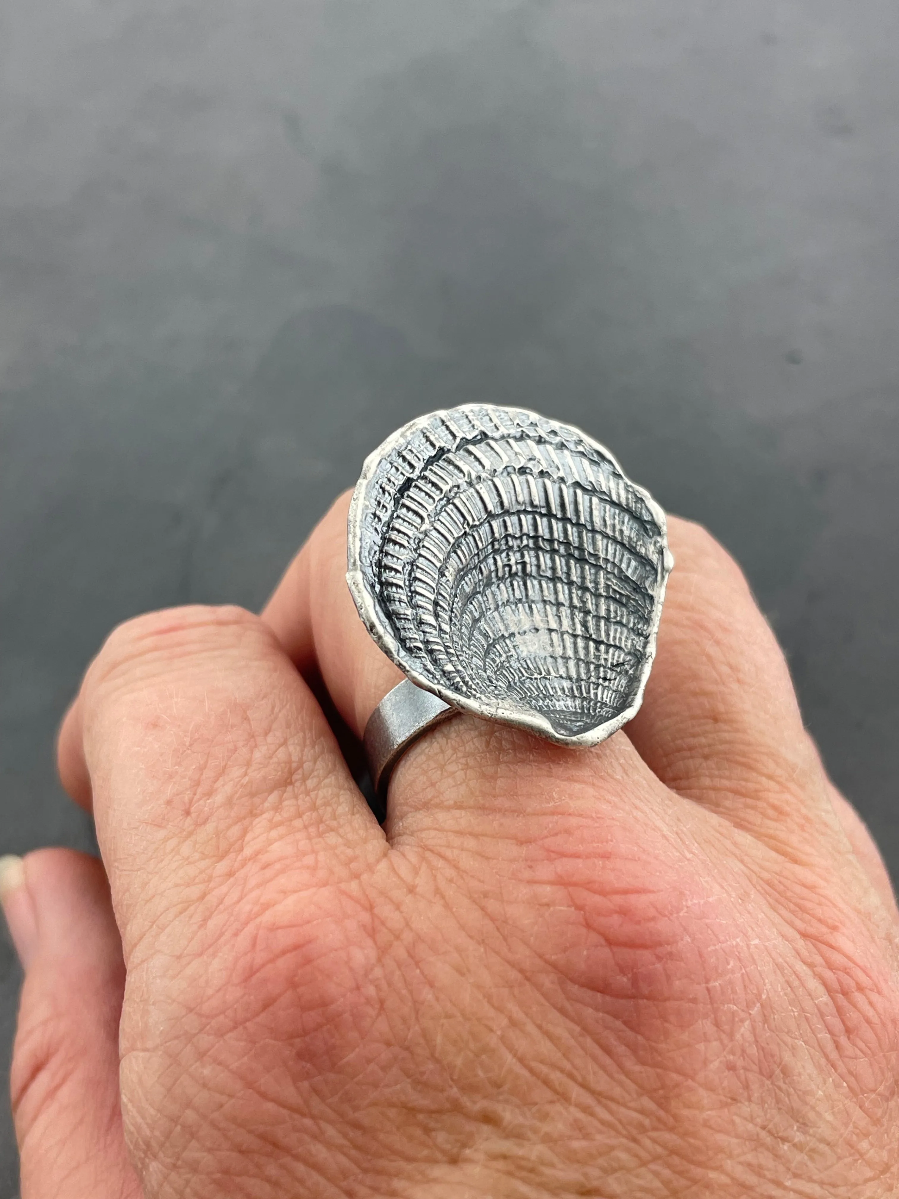 Impression Sculptural Ring