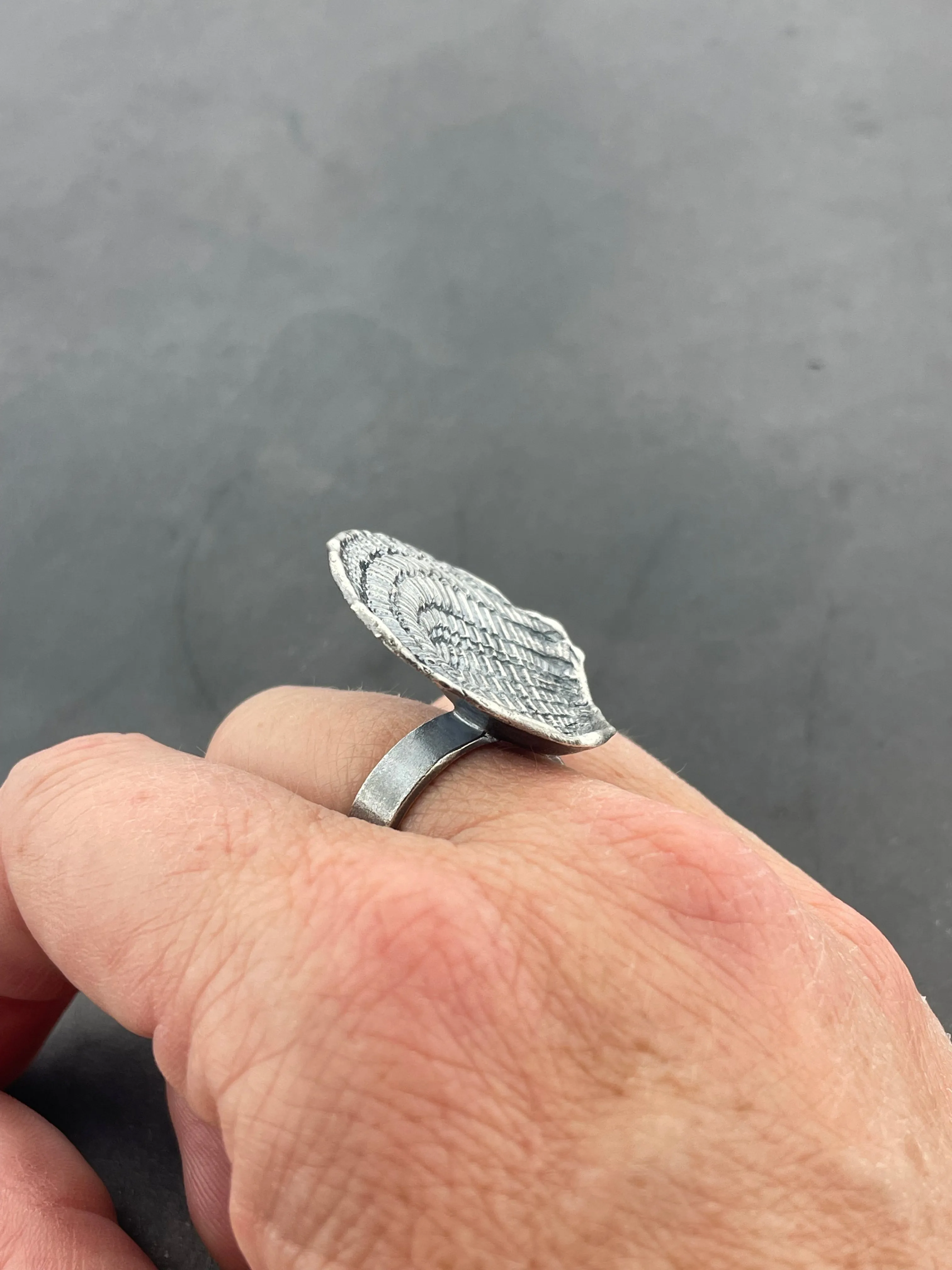 Impression Sculptural Ring