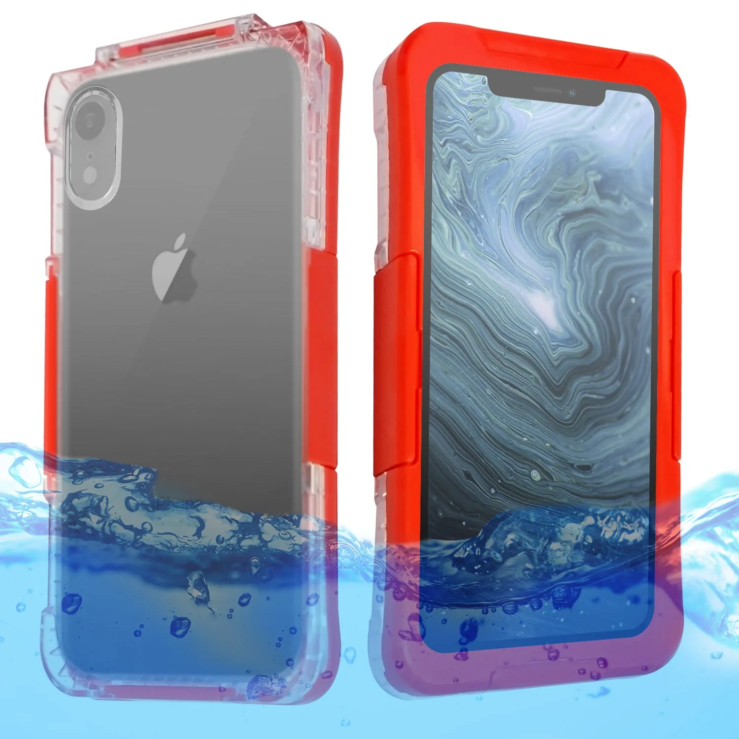 iPhone XR Case - Waterproof with Neck Strap