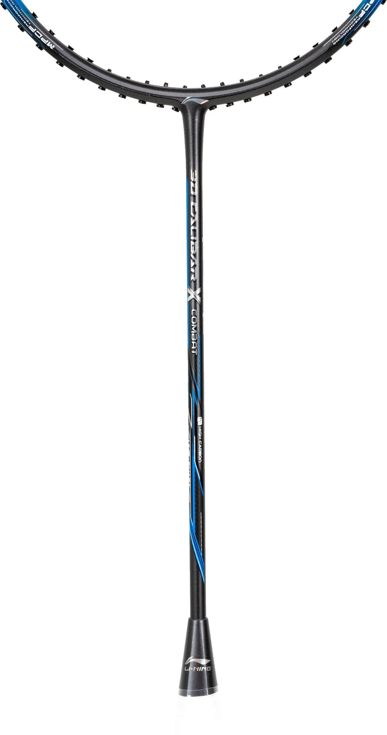 Li-Ning 3D Calibar X Combat Strung Badminton Racquet (Blue/Black)