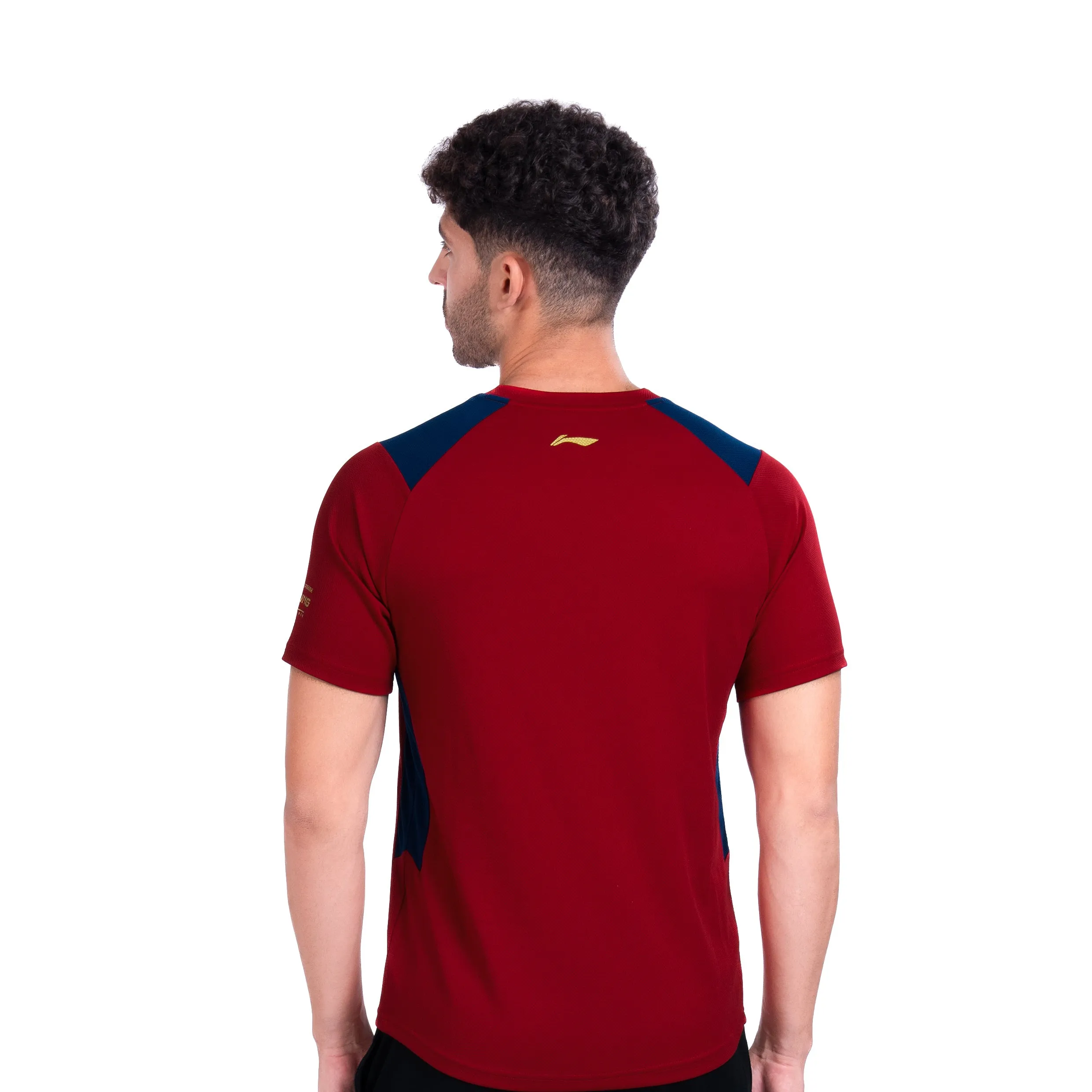 Li-Ning Flip Side T-Shirt (MAROON ; 2XL)