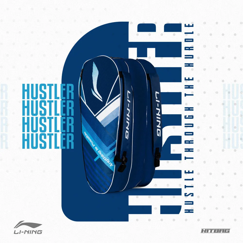 Li-Ning Hustler Kit Bag (Navy) (Size - M/40 L)