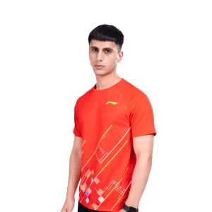 Li-Ning Prism T-Shirt (RED ; 2XS)