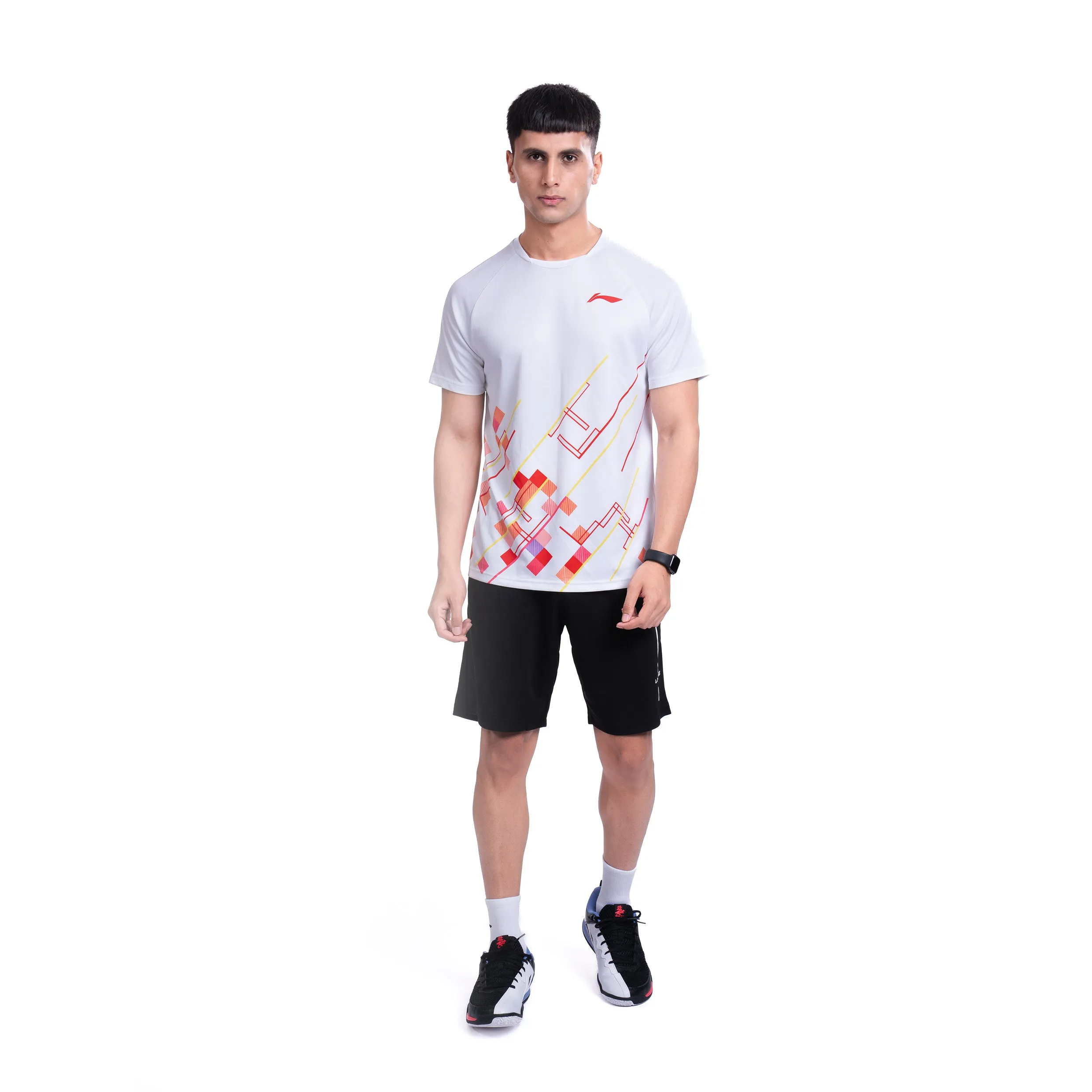 Li-Ning Prism T-Shirt (WHITE ; 3XS)