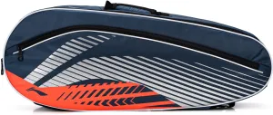 Li-Ning Stripe Badminton Kit Bag (Blue/Orange) (Size - L/50 L)