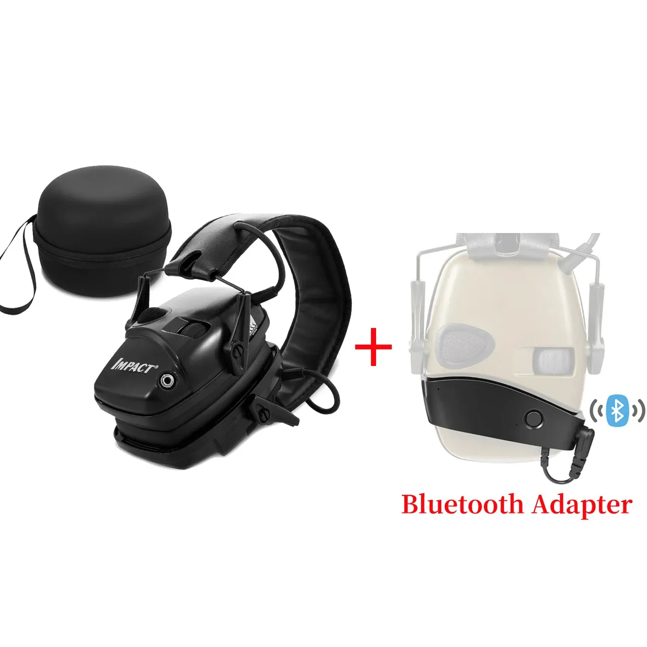 Outdoor Sports Anti-noise Impact Sound Amplification Electronic Shooting Earmuff Tactical Hunting Hearing Protective Headset