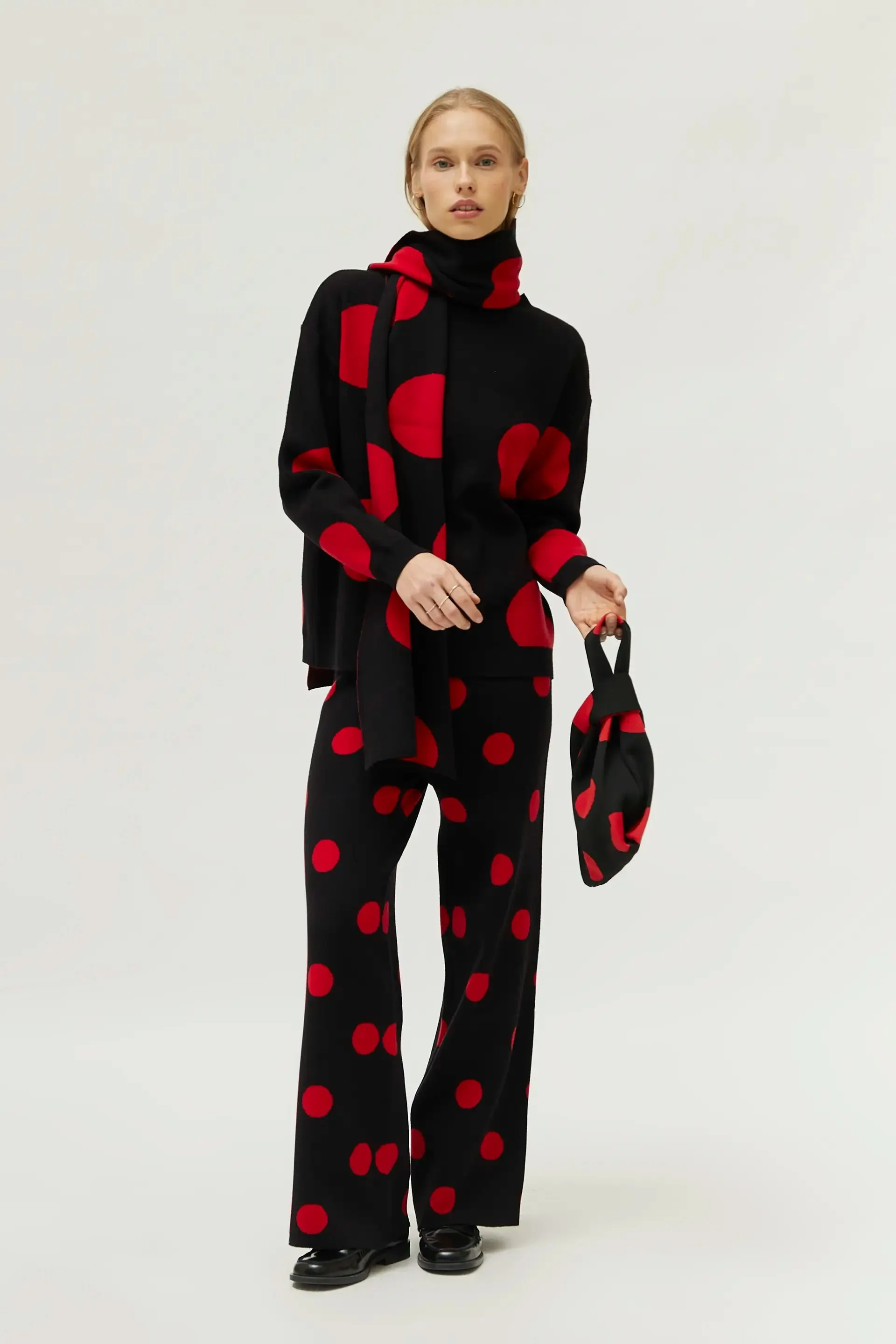 Polka Dots Jumper Red