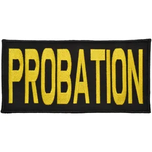 Probation 1 Plate Carrier - 4x8 Patch