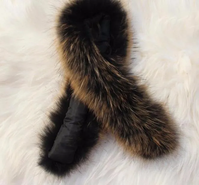 Raccoon Fur Scarf